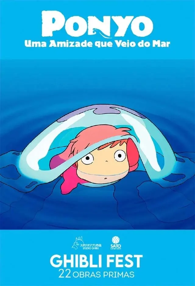 Ponyo: Uma Amizade que Veio do Mar (2008) – Studio Ghibli Fest 2025