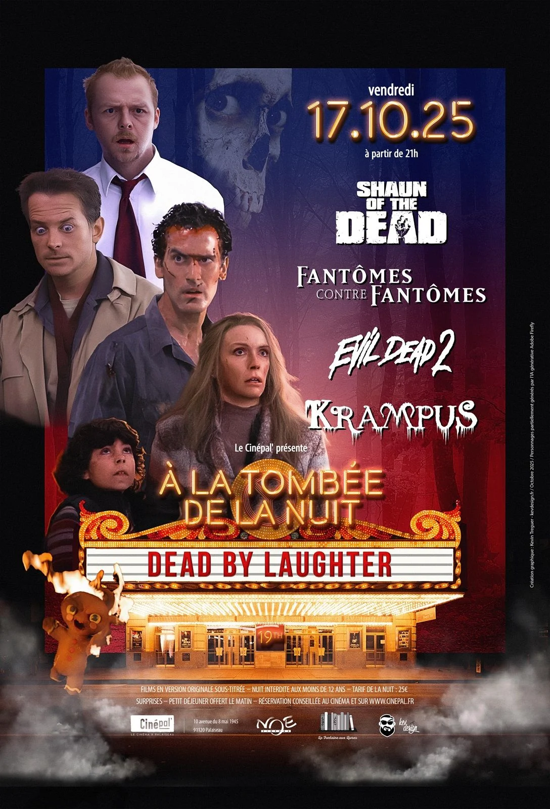 A la tombée de la nuit 19th : Dead by laughter